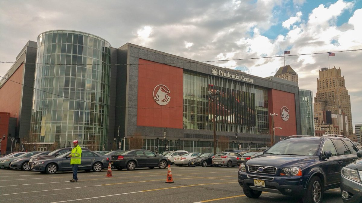 The Prudential Center in Newark, where UFC 302 was held